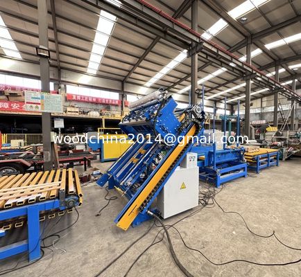 Neueste Design hocheffiziente automatische Nagel Holz Palettenmachine / Euro und Stringer Paletten Nagelmaschine