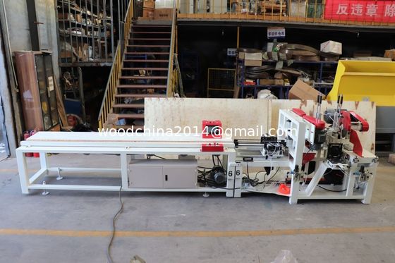 Automatische Fußblockmaschine, Fußpiermaschine, Nägelmaschine für Holzpaletten