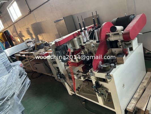 7.5KW Automatische CNC Holzpaletten Fuß Pier Making Machine für 40-120MM Dicke 40-100MM Breite