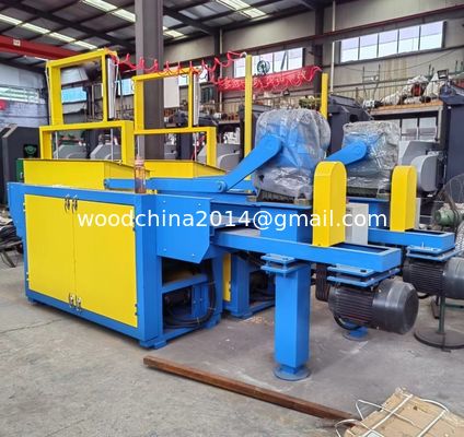 1500 KG pro Stunde Holzplaner Maschine Geflügelbett machen Maschine Eiche Olivenbaum Holz Log Spießmaschine