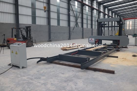 36 Zoll bis 60 Zoll tragbare horizontale Band Sägemühle mit Anhänger Holz Sägemühle Maschine