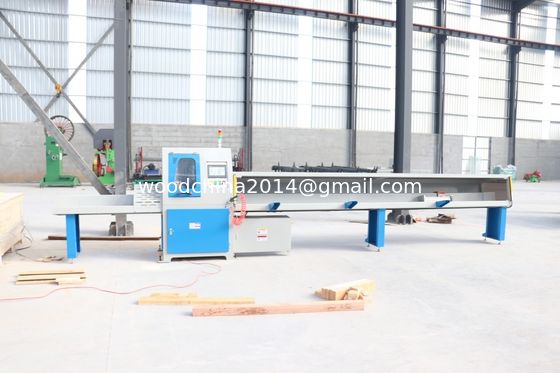 Fabrikpreis Automatische Holzpaletten Block Säge Schneidemaschine / Holzblock Schneider