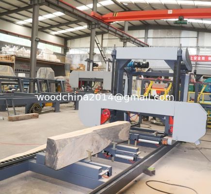 Horizontale Holz-Portable Band Saw Sawmill Bausteinsäge