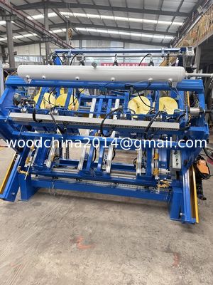 Holzpalettennagler Automatische Holzpalettennagelmaschine Produktionslinie mit Stapler