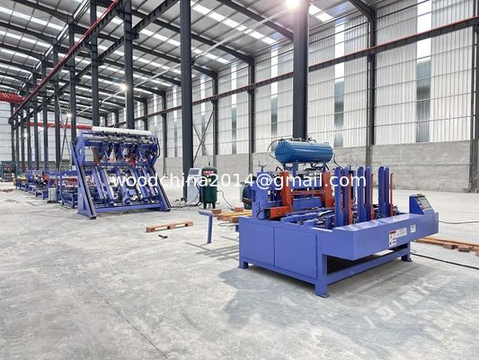 Holzpalettennagelmaschine / EPAL-Palettenholzmaschine / Holzpalettenschneidemaschine