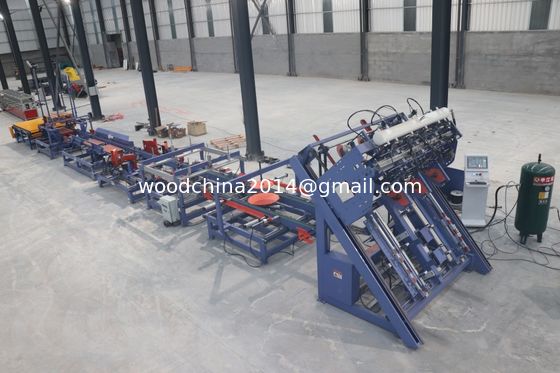 Hocheffiziente Holzpaletten Nagelmaschine Wesentliche Holzbearbeitungsmaschinen für die Produktion von Paletten