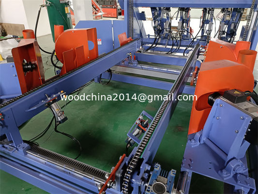 Holzpalettenmaschine Pallet-Eckschneidemaschine, europäische Holzpalettenmaschine Palettenwinkelschneidemaschine