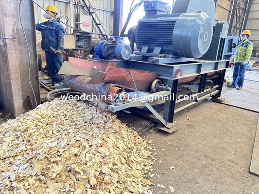 Hohe Leistung Große Kapazität Handhabung einer Vielzahl von Holz Scheibenbrenner Holzbrucher Zweigschredder