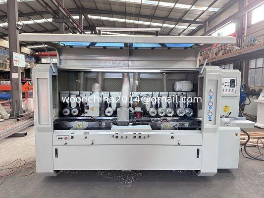 Breite 210 mm Holzbearbeitungsmaschine für Holzplanen 4 Seitenplaner-Formmaschine