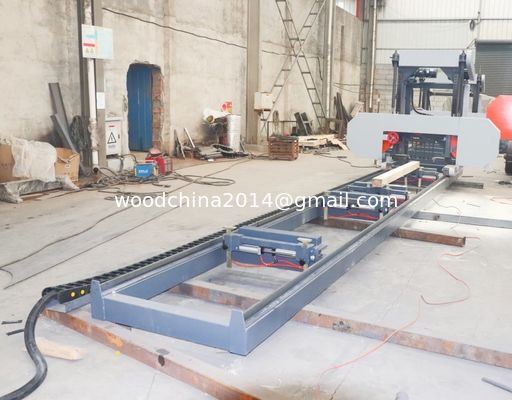 Holzsägemaschinen Holzschneidemaschinen Holzsägemühle Tragbare Sägemühle Bandsägemühle mit Benzin- oder Dieselmotor