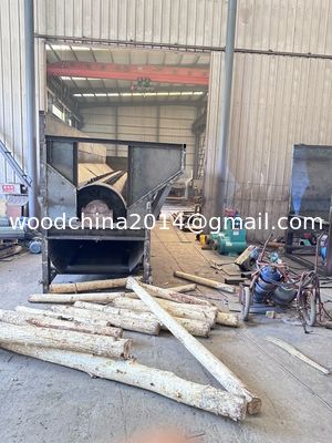Holzschälmaschine Ein-Roller-Doppel-Roller-Möbel Automatischer elektrischer Holzschäler