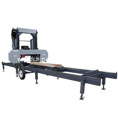 Portable Wood Cutting Band Saw Sawmill Horizontale Holzband Saummaschine für Holzbearbeitung Band Saum für Holzschneiden