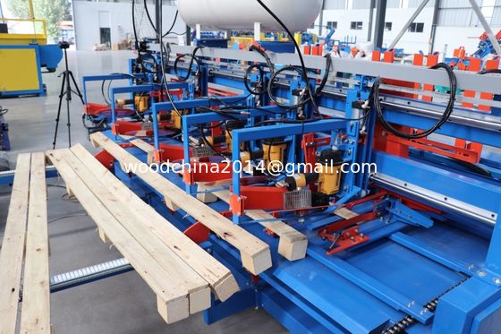 Automation Europäische Nackelmaschine für Palettenbeine Holz Palettenfuß Pier Automatische Nackelmaschine