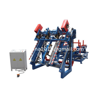 Halbautomatische amerikanische Palettennagelmaschine Stringer Palettenmachmaschine