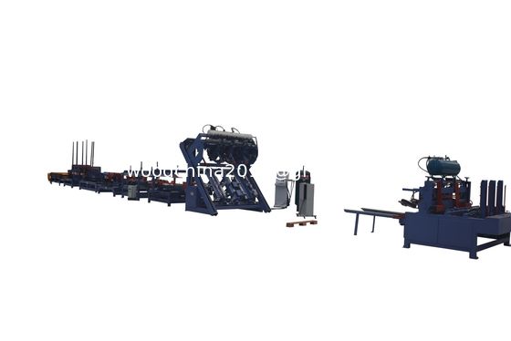 Europäische Palettenmontage-Maschine Industrielle automatische Holzpaletten Nagelmaschine zur Herstellung von Holzpaletten