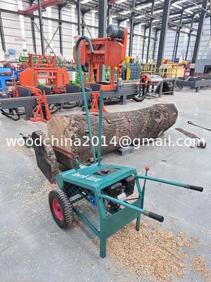 Portable elektrische / Gagoline Holzschneider Großkettensäge Kreuzsäge für Baumstamm Durchmesser 2,4 Meter