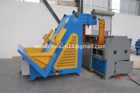 Holzpaletten-Strichter-Notcher-Maschine mit automatischem Fütterungssystem zum Verkauf