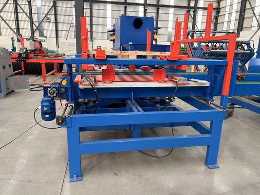 Halbautomatische Holzpaletten Nagelmaschine / Euro-Block-Paletten-Produktionslinie