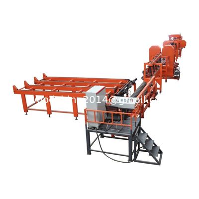Vollautomatische Säge-Holz-Sägemühle Linie Vertikale Holz-Sägemühle Produktionslinie Holz Schneidemaschine