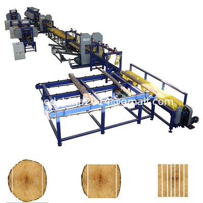 Automatische vertikale Zwillingsblatt-Säge Bandsäge Mühle Maschine für Holzbearbeitung Maschinen Säge