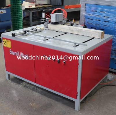 Automatische industrielle Holzblock-Schneidmaschine Produktionslinie Holzbearbeitung Schneidmaschine