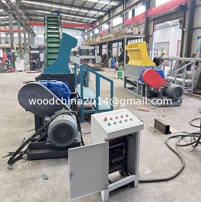 Hocheffiziente Paletten-Schredder-Palettenbrüchemaschine Holzpaletten-Schneidemaschine