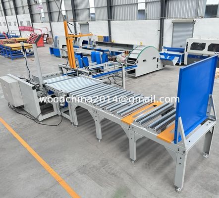 Vollautomatische Holzstapler Holzstapelmaschine für Holz Länge angepasst