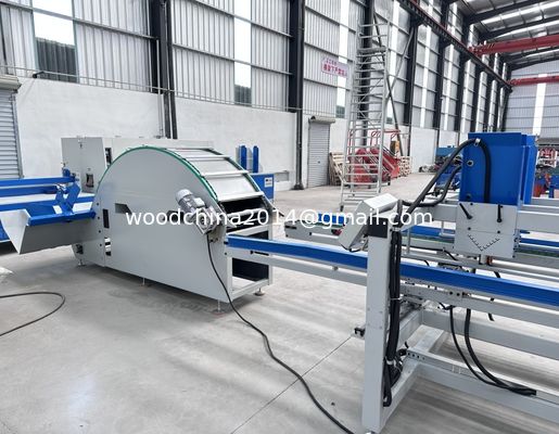 Vollautomatische Holzstapler Holzstapelmaschine für Holz Länge angepasst