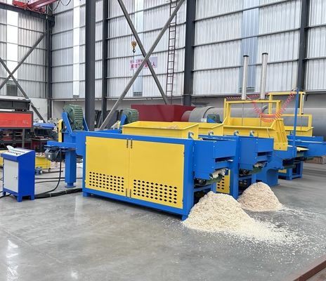 Holzspaltmaschine Holzspaltmaschine Holzgräbermaschine für Tier-/Pferde-/Hühnerbettwäsche