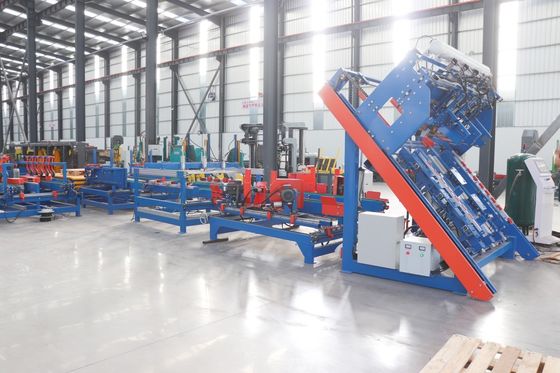 EPAL Automatische Palettennagelmaschine Europäische Blockholzpalettennagelproduktionslinie