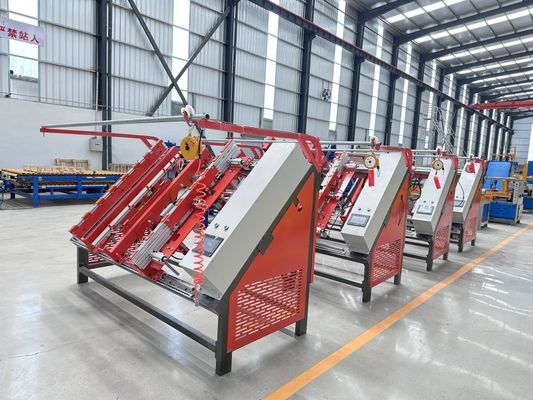 Maschine zur Herstellung von Paletten Holzstringer Paletten Pneumatico PT-1700 Universal Pneumatischer Nageltisch
