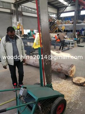 Portable elektrische / Gagoline Holzschneider Großkettensäge Kreuzsäge für Baumstamm Durchmesser 2,4 Meter