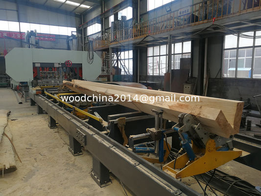 MJH1500E Holzschneidesaugmaschine vollautomatisch Hydraulik Horizontale Bandsäge