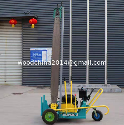 Portable elektrische / Gagoline Holzschneider Großkettensäge Kreuzsäge für Baumstamm Durchmesser 2,4 Meter