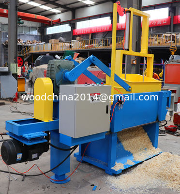 Druckmaschine für das Balen von Holzsägen, Schieberzeugermaschine